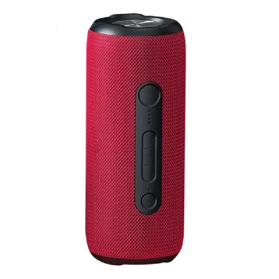 YONIS Enceinte Bluetooth &Eacute;tanche Puissante 31W Autonomie 12H Stereo TWS Rouge 