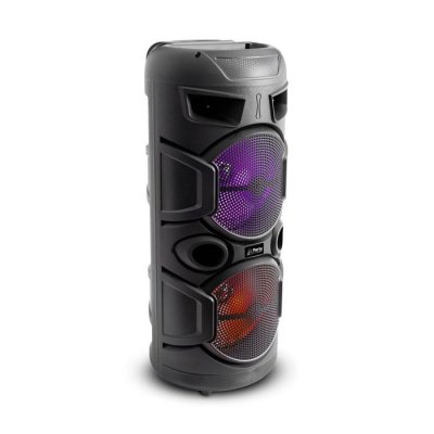 SANS Enceinte Bluetooth Ibiza PLUTON 300W TWS Micro USB FM Effets LED
