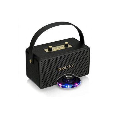 KOOLSTAR Enceinte bluetooth  Springstone sans fil Noir Or