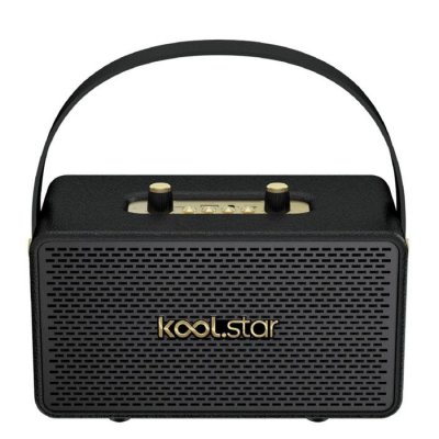 KOOLSTAR Enceinte bluetooth  Springstone Vintage Noir Or