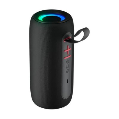 BIGBEN Enceinte Bluetooth Lumineuse 10W &Eacute;tanche  Noir 