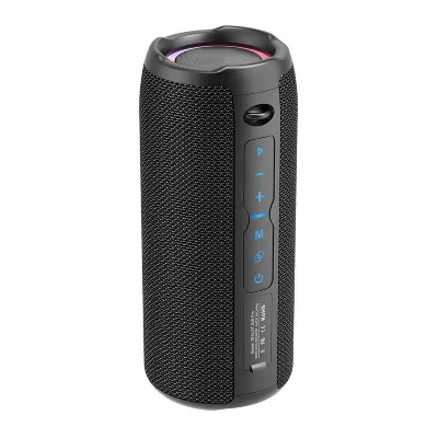 YONIS Enceinte bluetooth portable 20w &eacute;tanche avec lumi&egrave;re rgb et son puissant  