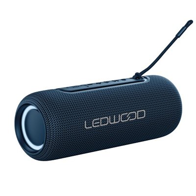 LEDWOOD Enceinte Bluetooth Portable 55W &Eacute;tanche IPX6 Son Haute Fid&eacute;lit&eacute; ld-xt140bt-blue 
