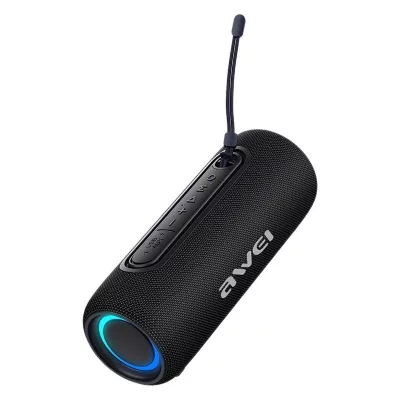 YONIS Enceinte Bluetooth Portable 7w Ipx5 Lumi&egrave;re Rgb Pour Ext&eacute;rieur Et F&ecirc;tes 