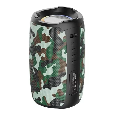 YONIS Enceinte bluetooth portable etanche ipx6 autonomie 20h son surround 360&deg;e vert  