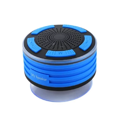 YONIS Enceinte Bluetooth Portable &Eacute;tanche IPX7 Avec LED & FM - Son Puissant 5W 