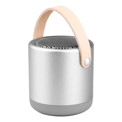 YONIS Enceinte bluetooth portable gold son puissant et basses robustes id&eacute;al pour voyage argent  