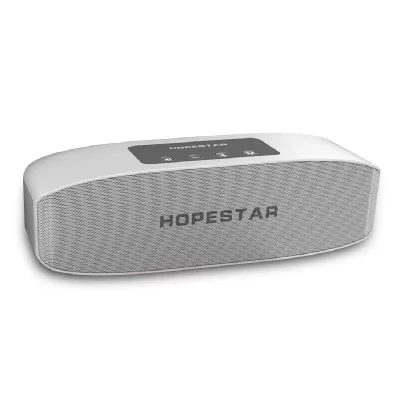 YONIS Enceinte bluetooth portable mini lapin micro int&eacute;gr&eacute; support appel mains libres fm tf argent  