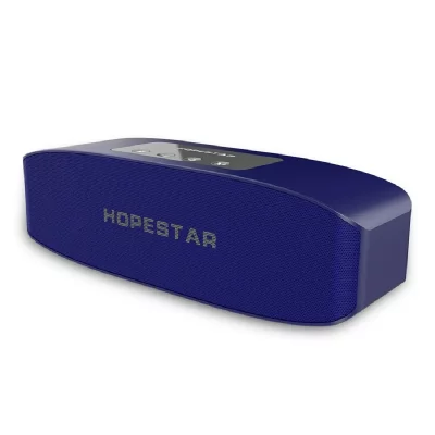 YONIS Enceinte bluetooth portable mini lapin micro int&eacute;gr&eacute; support appel mains libres fm tf bleu  