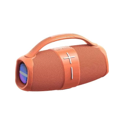YONIS Enceinte Bluetooth Portable Puissante 10Wx2 Autonomie 5h Charge Type-C Orange YO