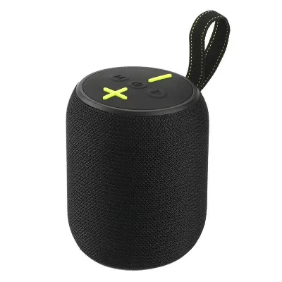 YONIS Enceinte Bluetooth Portable Sans Fil Ext&eacute;rieure Son Clair Et Appels Mains Libres Noir 