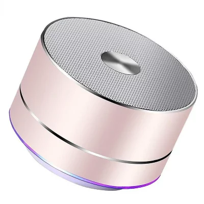 YONIS Enceinte Bluetooth Portable Sans Fil St&eacute;r&eacute;o Led Avec Micro Int&eacute;gr&eacute; Mp3 Mini Subwoofer
