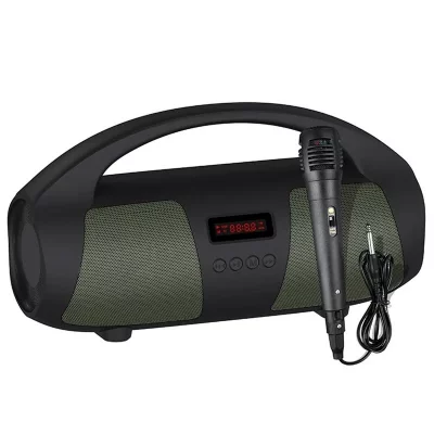 YONIS Enceinte bluetooth portable sans fil tws avec microphone vert 