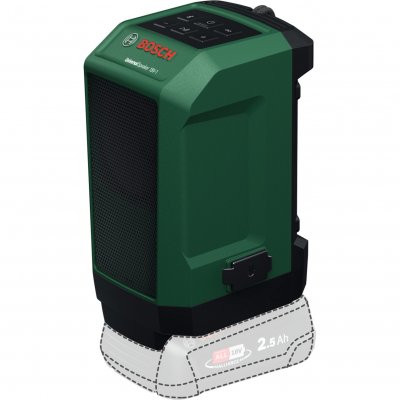 BOSCH Enceinte Bluetooth Portable Universal Speaker 18v-1 Noire 