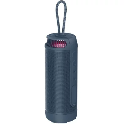YONIS Enceinte bluetooth portable waterproof 14w stereo avec basses renforc&eacute;es et autonomie 6h bleu  