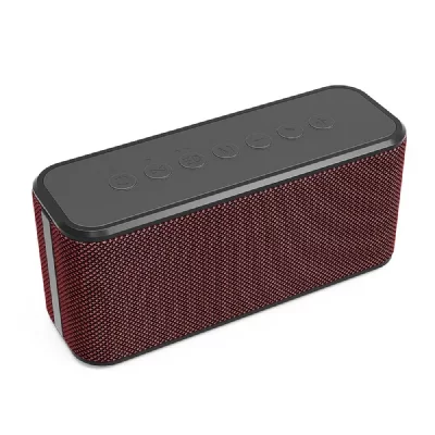 YONIS Enceinte bluetooth puissante 80w &eacute;tanche ipx5 autonomie 12h tws son hifi rouge  