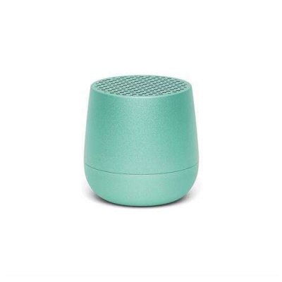 LEXON Enceinte bluetooth rechargeable en aluminium bleu c&eacute;ladon
