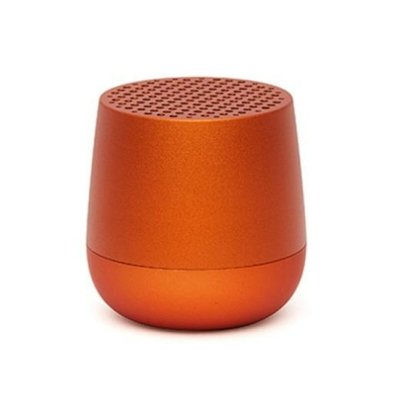 LEXON Enceinte Bluetooth rechargeable MINO PLUS ALU  Aluminium Orange