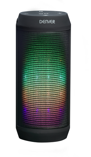 DENVER Enceinte Bluetooth Sans Fil BTL-62 1200 mAh 6W Noir