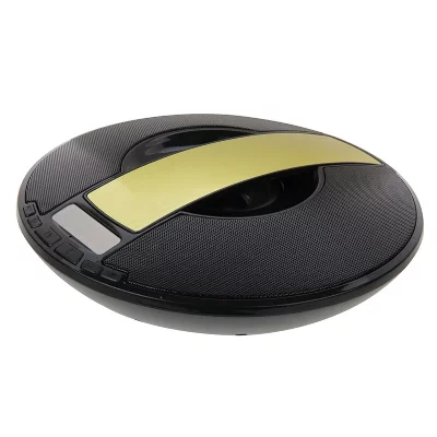 YONIS Enceinte Bluetooth Subwoofer Haut-Parleur St&eacute;r&eacute;o Sans Fil Kit Mains-Libres Jaune + SD 32Go 