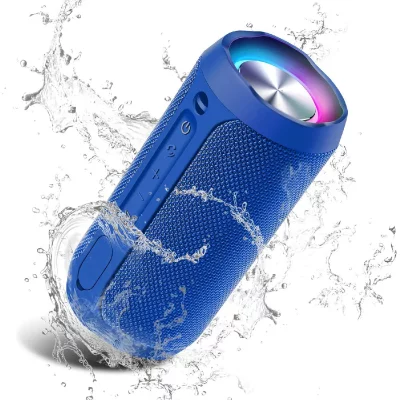 VENDOS85 Enceinte Bluetooth  Portable &eacute;tanche 24W bleu