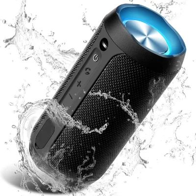 VENDOS85 Enceinte Bluetooth  Portable &eacute;tanche 24W noir