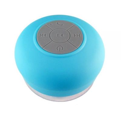 GENERIQUE Enceinte Bluetooth Ventouse BTS-06 Waterproof Bleu