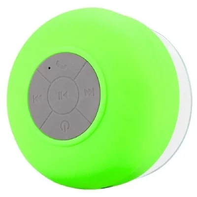 YONIS Enceinte Bluetooth Waterproof Kit Mains Libres Iphone Smartphone Tablette Vert 