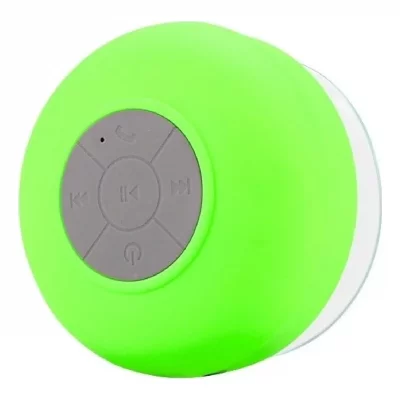 YONIS Enceinte Bluetooth Waterproof Kit Mains Libres Iphone Smartphone Tablette Vert 