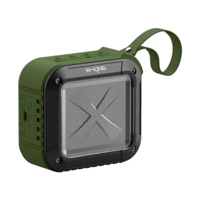 YONIS Enceinte bluetooth waterproof mini portable avec contr&ocirc;le volume nfc et autonomie 10h vert  