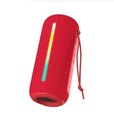YONIS Enceinte bluetooth waterproof puissante autonomie 4-6h port&eacute;e 10m ipx6 rouge  