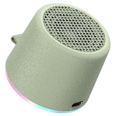 YONIS Enceinte Bluetooth Y-41727-95505 Support Magn&eacute;tique T&eacute;l&eacute;phone 15W Verte
