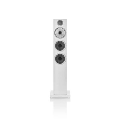 B&W Enceinte colonne Bowers & Wilkins 704 S3 Blanc Vendue &agrave; l'unit&eacute;