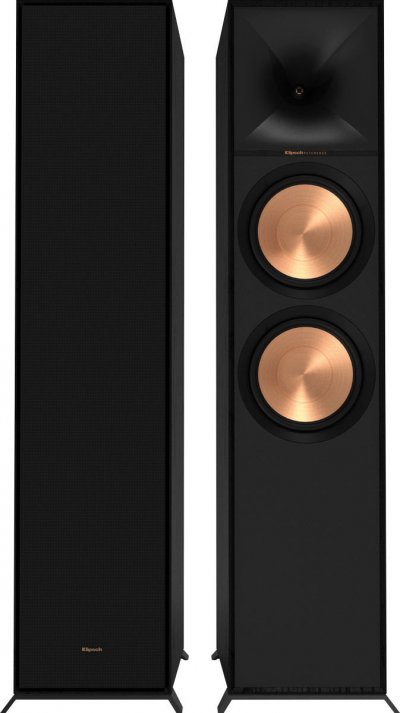 KLIPSCH Enceinte colonne  R-800F Noir Vendue &agrave; l'unit&eacute;