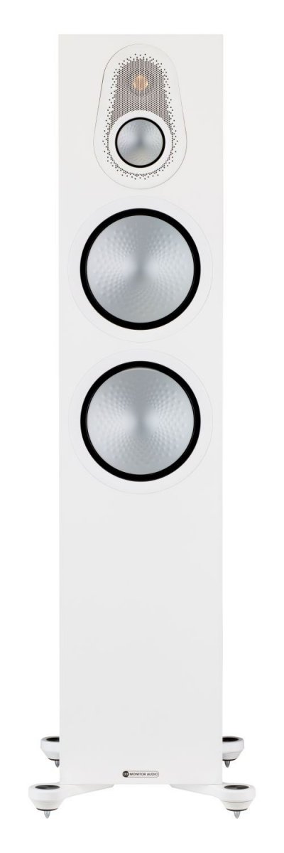 MONITOR AUDIO Enceinte colonne  silver 500 7g blanc satin&eacute; vendue &agrave; l unit&eacute;