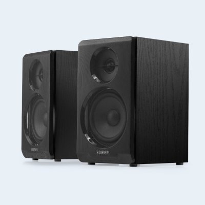 EDIFIER Enceinte connect&eacute;e Hifi  R33BT Noir vendues par paire