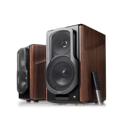 EDIFIER Enceinte connect&eacute;e Hifi  S2000 MKIII Bois vendues par paire