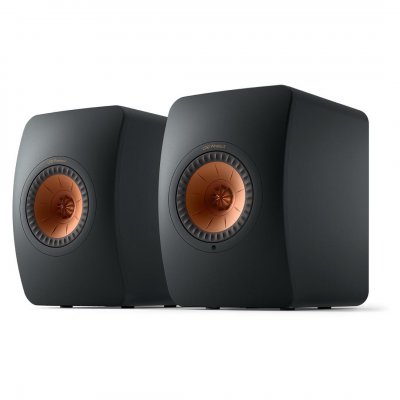 KEF Enceinte connect&eacute;e Hifi  LS50W II Noir (paire)