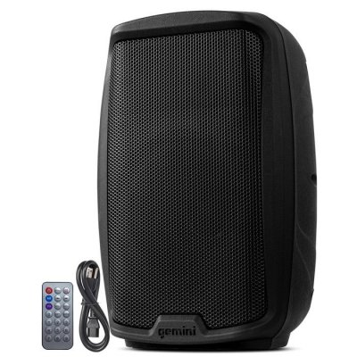 GEMINI Enceinte Haut-parleur PA actif Bluetooth AS-2115BT 15"" 2000W Bluetooth USB SD TWS, XLR mix output