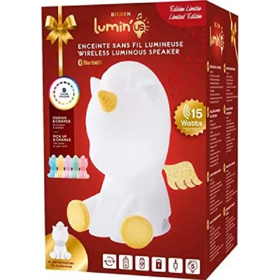 BIGBEN Enceinte Licorne lumineuse  Lumin'US Edition Limit&eacute;e 2019