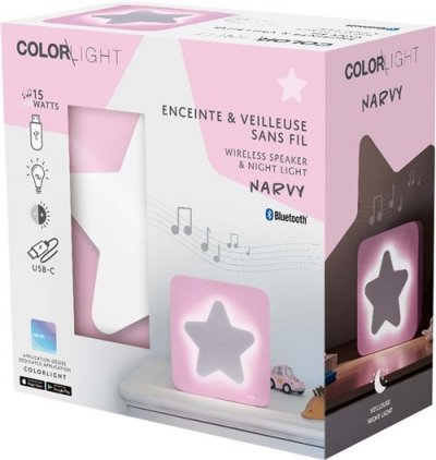 BIGBEN Enceinte lumineuse d&eacute;corative bluetooth, etoile