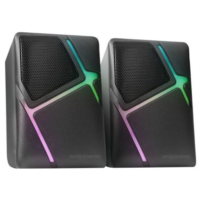 MARS GAMING Enceinte - MS-H - MS-H Noir - 10 W - Filaire - RGB Flow