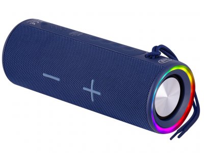 TREVI Enceinte Nomade Bleue Led Ipx4 20w Xr 8a35 Bt 