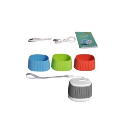 CAMPUS Enceinte Nomade  Poppy Bluetooth Avec Coques Interchangeables