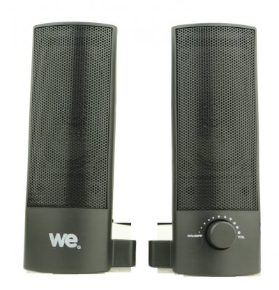 WE Enceinte pc 2.0  2x 2,5 w