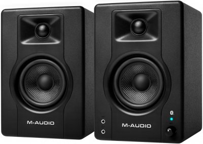 M AUDIO Enceinte PC M-AUDI BX3 PAIR BT 120W Bluetooth C&acirc;ble &Eacute;lectrique Noir