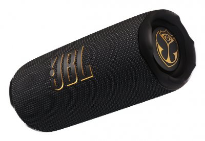 JBL Enceinte portable &eacute;tanche sans fil  Flip 7 Tomorrowland Bluetooth Noir 