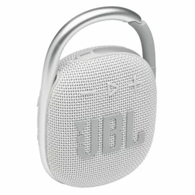 JBL Enceinte portable  Clip 4 Bluetooth Blanc et Gris 