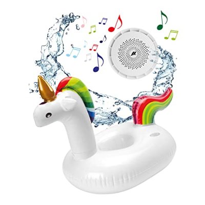 MUSIC HERO Enceinte sans fil avec flotteur gonflable-