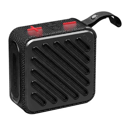 NONE Enceinte Sans Fil Bluetooth 5.2 Mod&egrave;le D50 Pop Digital 5W avec Sangle Wekome Noir